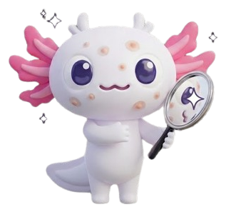 Glow the axolotl